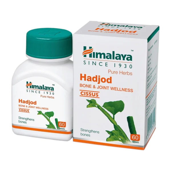 Himalaya Hadjod Cissus Bone & Joint Wellness Pure Herbs 60 Tablets Ayurvedic Remedies Herbal