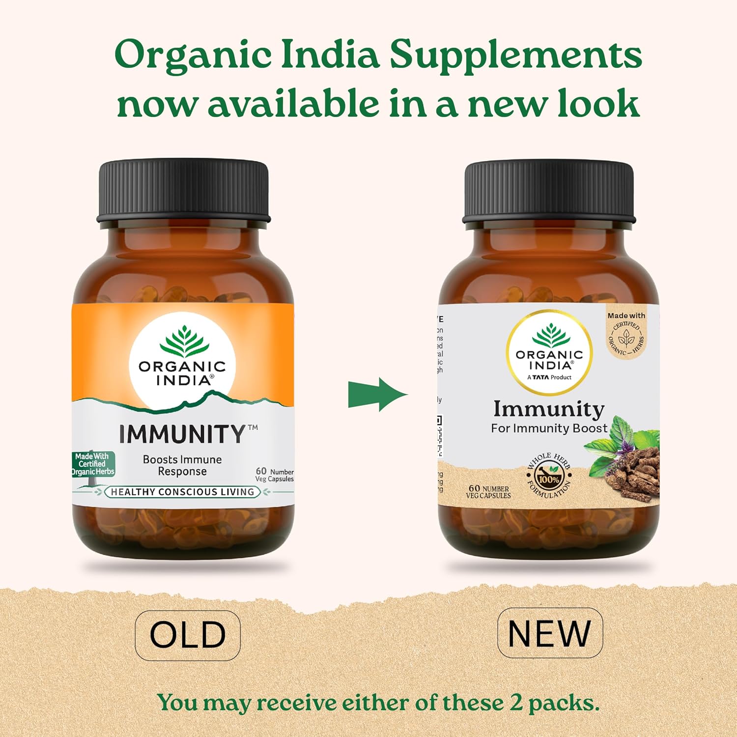 Organic India Immunity Booster 60 Veg Capsules, Helps Boost Immune Response Against Illness, Relief From Cold, Cough, Flue & Other Respiratory Tract Infection, GMP & NPOP Certified Organic - Image 4